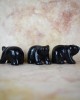 Αρκούδα Μαύρος Οψιδιανός - Black Obsidian Διάφορα σχήματα